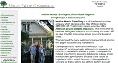 Desktop Screenshot of morainewoods.com